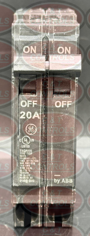 GE THQP220 2 POLE 120/240V 10K 20A Circuit Breaker New USA Stock