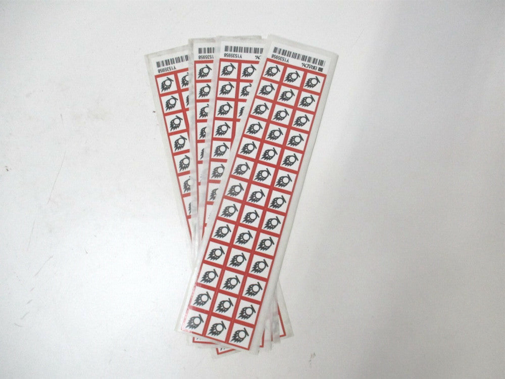 Brady (118881) 5/8" x 5/8" Write on Surface GHS Oxidizing Symbol 39ct. - Qty 4