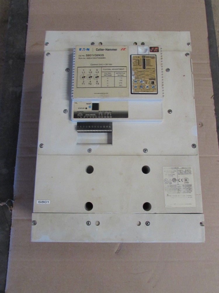 EATON S801V36N3S, 350 hp SOFT START, 3ph/ 600V/ 360 AMP, TAKEOUT! MAKE OFFER!