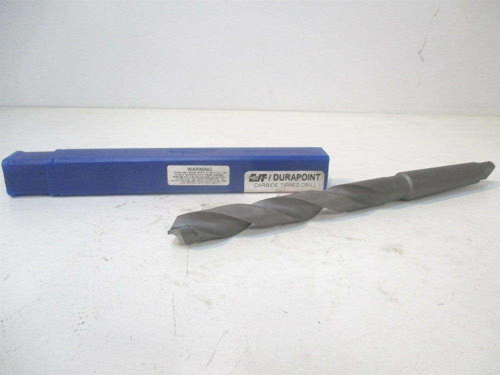 CJT Durapoint (14006250) 0.625" Carbide General Purpose Taper Shank Drill 
