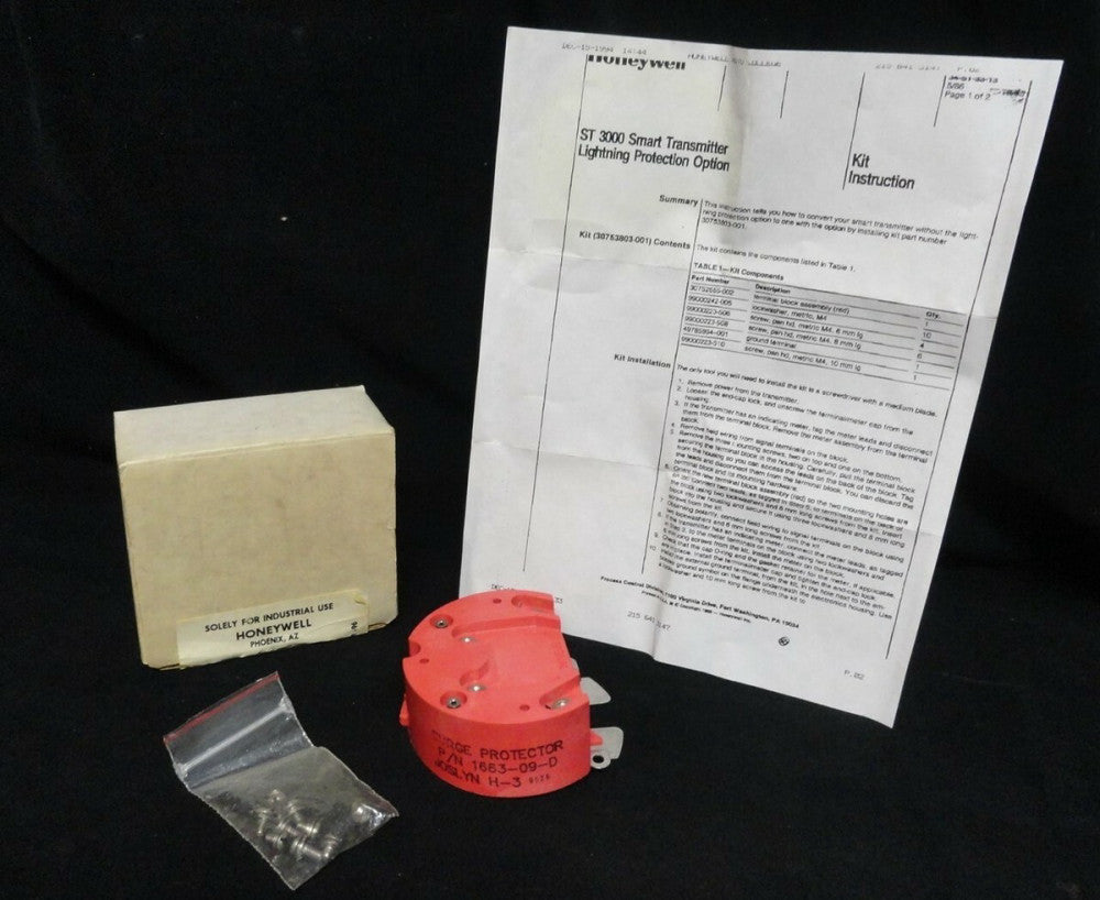 HONEYWELL ~ ST 3000 Lightning Protection Opt ~ PN: 30753803-001 ~ (NEW in BOX) 