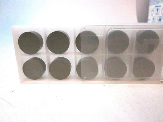 10-NTK RNG65 TO420 WA1 Ceramic Turning Inserts Uncoated Round 3/4 x 5/16" Thick 