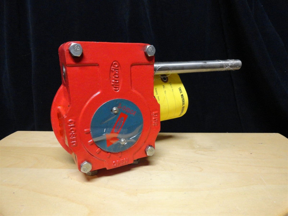 (NEW) ULTRAFLO - BUTTERFLY Valve 90 Degree SHUT OFF WHEEL HEAD Open/CLSD/30:1