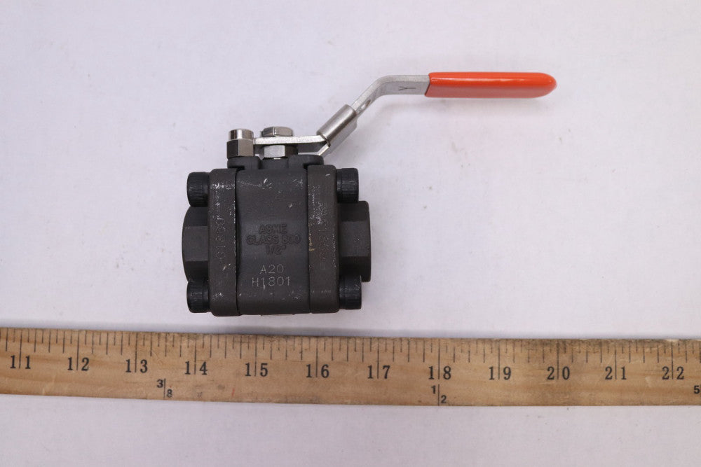 Quadrant Ball Valve Q Nace WCB 1973 PSIG Class 800 1/2" B16 34 / API 608