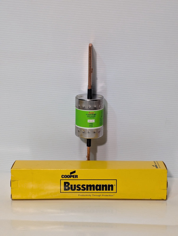 Cooper Bussmann Fusetron FRS-R-225 Energy Efficient Fuse, Time-Delay, 600VAC