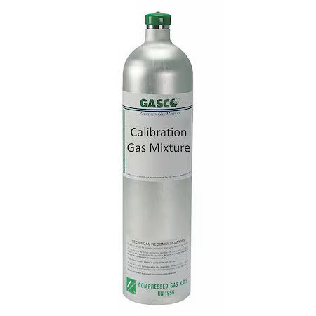 Gasco X02ai99cp5840v4 Calibration Gas, Air, Isobutylene, 58 L, C-10 Connection,