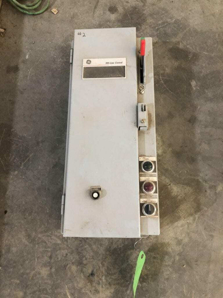 GE 300-Line Control NEMA Size 1 Combination Starter 15A 600V