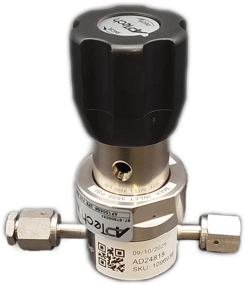 APTECH AP1006SM 2PW FV4 FV4 Pressure Regulator Valve 316L SS 