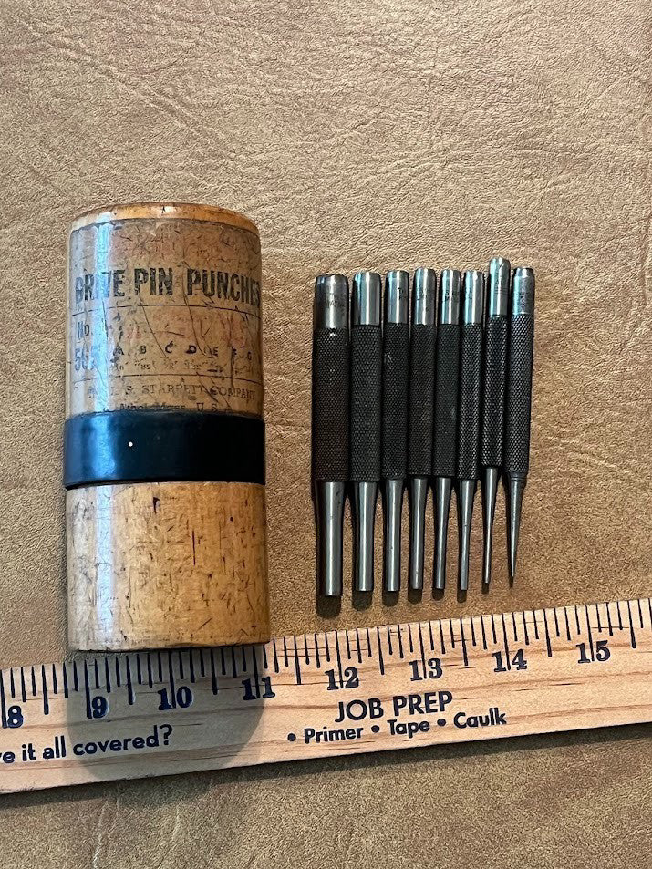 Machinist Tool: Starrett Pin Punch Drive Set Used No 565