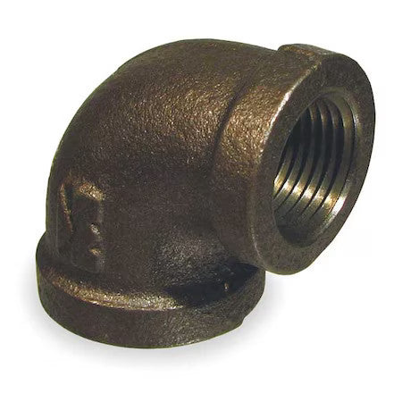 Zoro Select 5P453 90 Degree Reducing Elbow 90 Degree Reducing Elbow, 1-1/2" X
