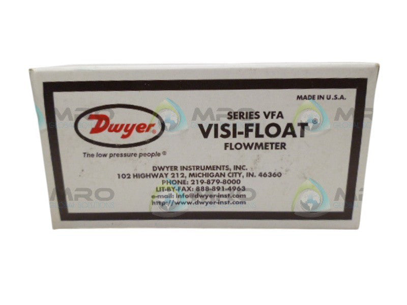 DWYER VFA-6-BV FLOWMETER NSMP