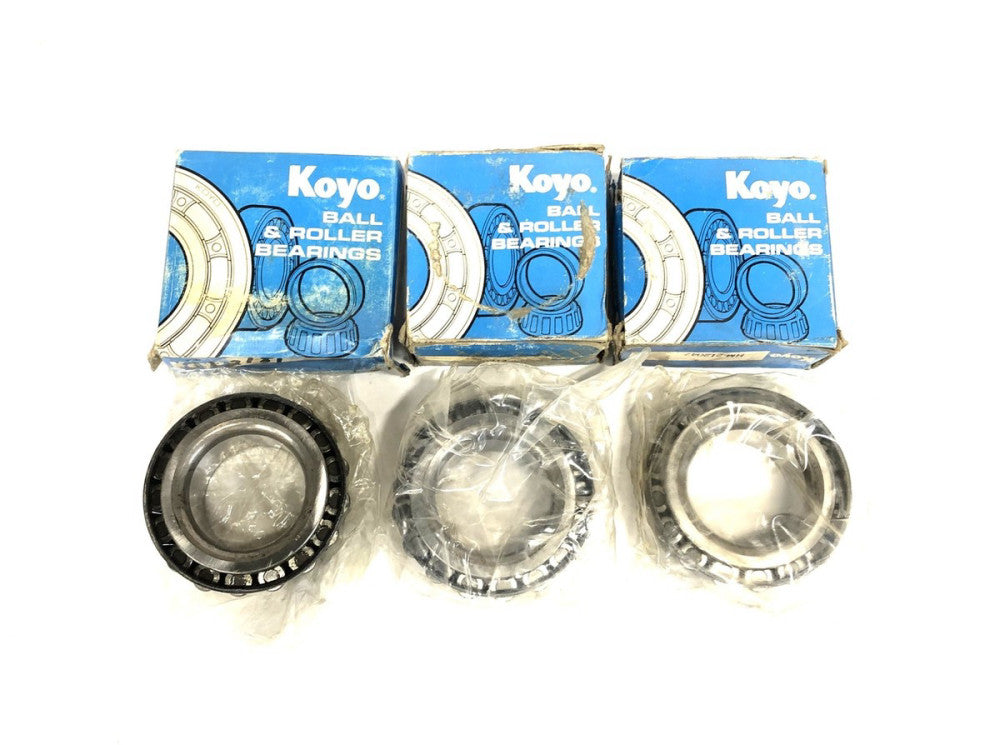 Koyo Tapered Roller Bearing HM212047 [Lot of 3] NOS