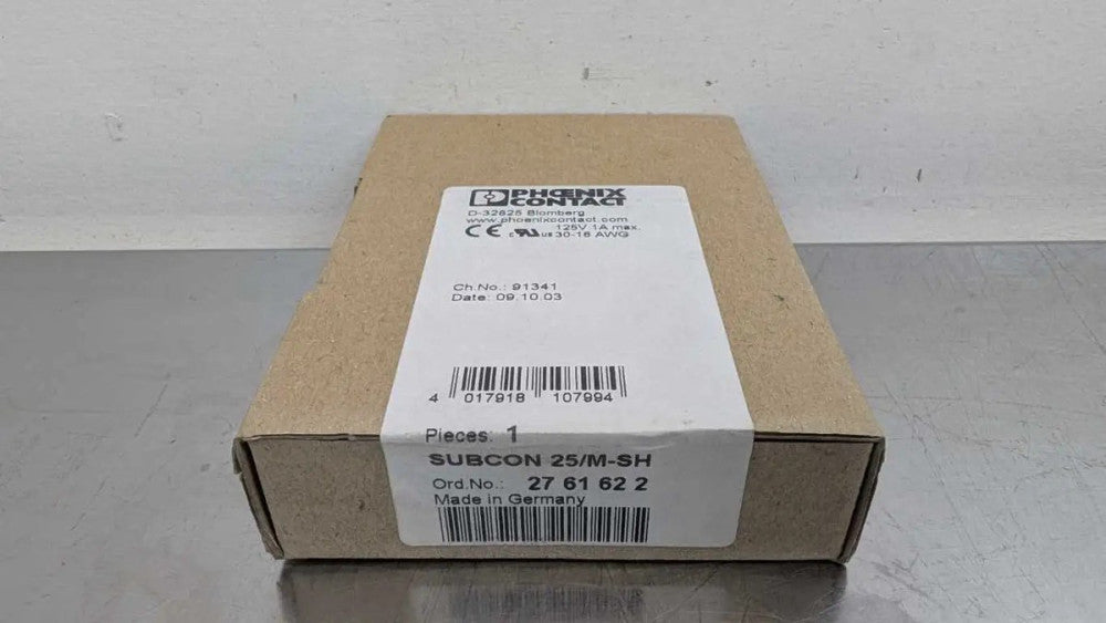 Phoenix Contact SUBCON 25/M-SH Bus Connector Factory Sealed