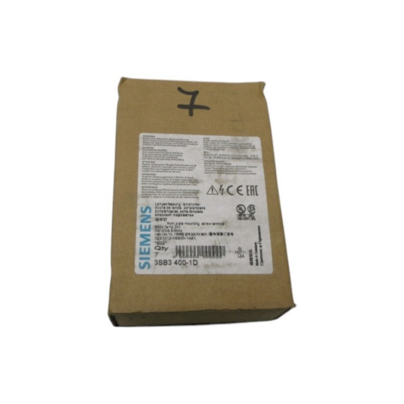 SIEMENS 3SB3400-1D 24V (PKG OF 7) NSFS