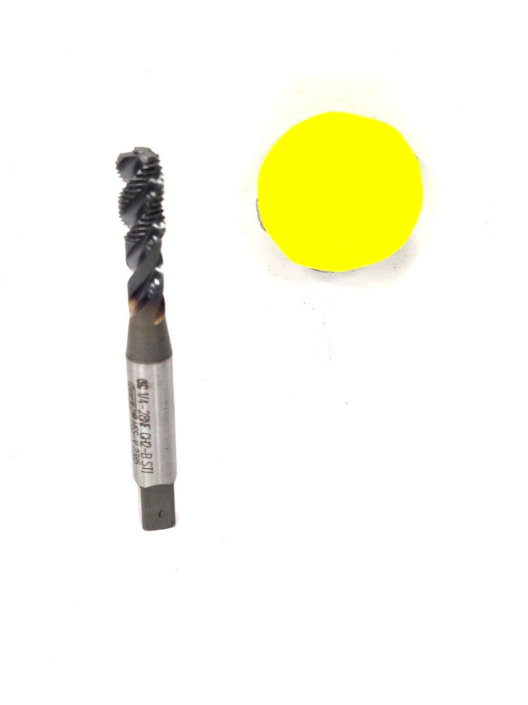 OSG SPIRAL FLUTE BOTTOMING CHAMFER TAP * 1/4-28 UNF STI GH2