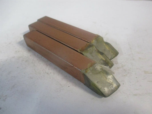 (709) 1/2 x 1/2″ x 3-1/2" OAL Offset Threading Single Point Tool Bit - Lot of 3 