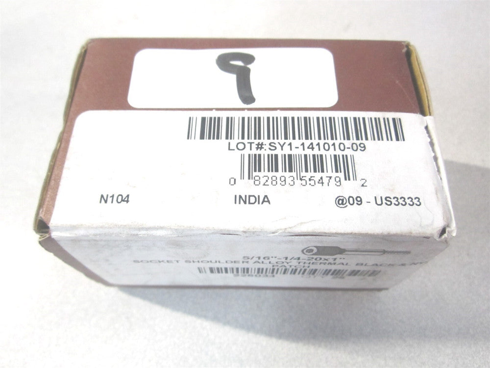 Brighton Best (225034) 1/4-20 5/16 x 1" Hex Socket Alloy Shoulder Screw - Qty 25