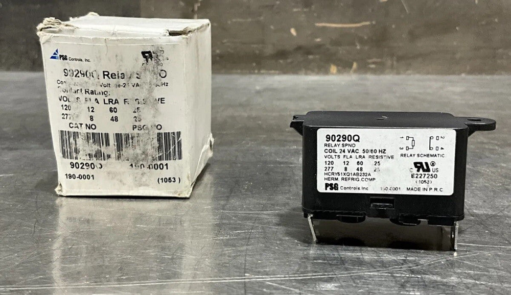 MARS Relay 90290Q; 24VAC; 50/60HZ Nos Surplus