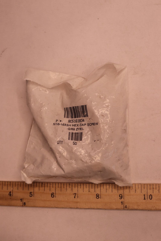 Hex Cap Screws 5/16-18 x 3/4" 8C5161834