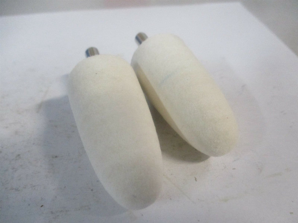 (516152) 1″ x 1/4″ x 2" OAL Hard Density Conical Shaped Mounted Bob - Pack of 2