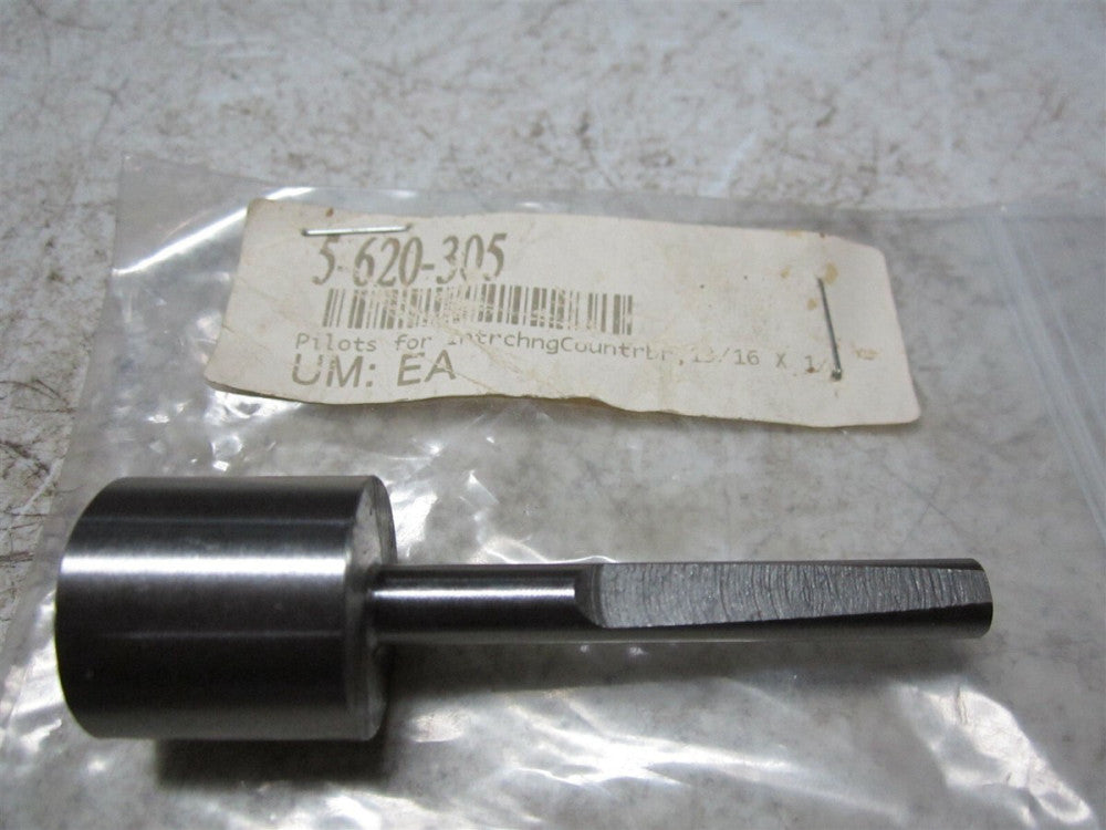 TMX (5-620-305) 13/16 x 1/4" Pilot for Interchangeable Counterbore