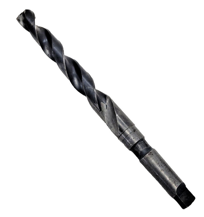 UNBRANDED 1" MT#3 DRILL BIT, OAL: 12-1/2", COOLANT THROUGH