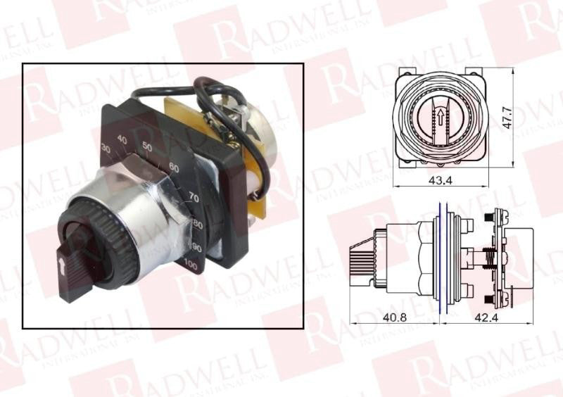 RADWELL VERIFIED SUBSTITUTE 9001K2107-SUB / 9001K2107SUB (BRAND NEW)