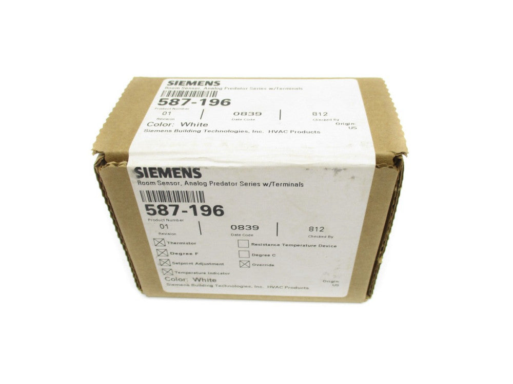 SIEMENS 587-196 NSFS
