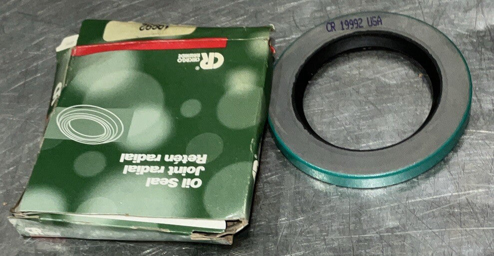Skf 19992 Shaft Seal, 2 X 3 X 5/16", Crw1, Nitrile Rubber