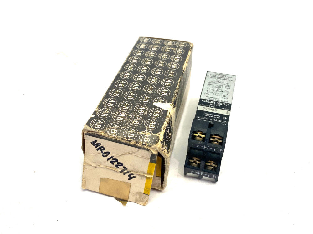 Allen Bradley 595-BB Ser. B Auxiliary Contact 2 NC