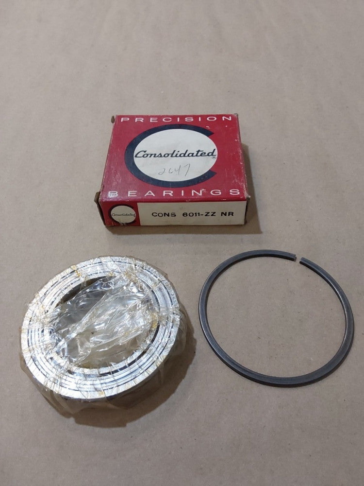 Consolidated Bearings CONS 6011-ZZ NR Sealed Bearing 