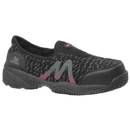 Moxie Trades 50180 Women's Loafer Shoe, 5, Composite Toe, 3 1/2 In H, Black,