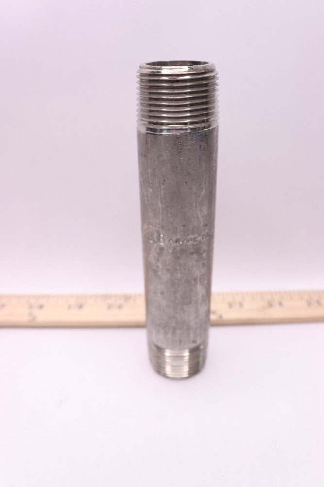 Pipe Nipple Threaded Both Ends Black Steel Sch 160 1" x 6" 88UE