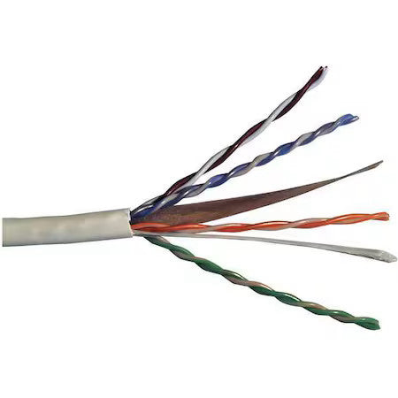 Carol Cr6.30.02 Cable,Cat 6,23 Awg,1000 Ft,White