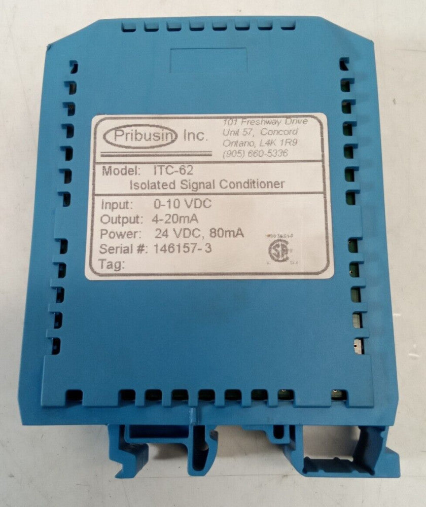 PRIBUSIN ITC-62-24-DC Isolated Signal Conditioner