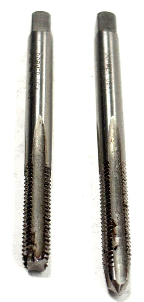 DORMER TAPER TAP LOT OF 2 SIZE 10-32 NF HS GH3 OAL 2-1/4" 2-1/2" THREAD LENGTH 1
