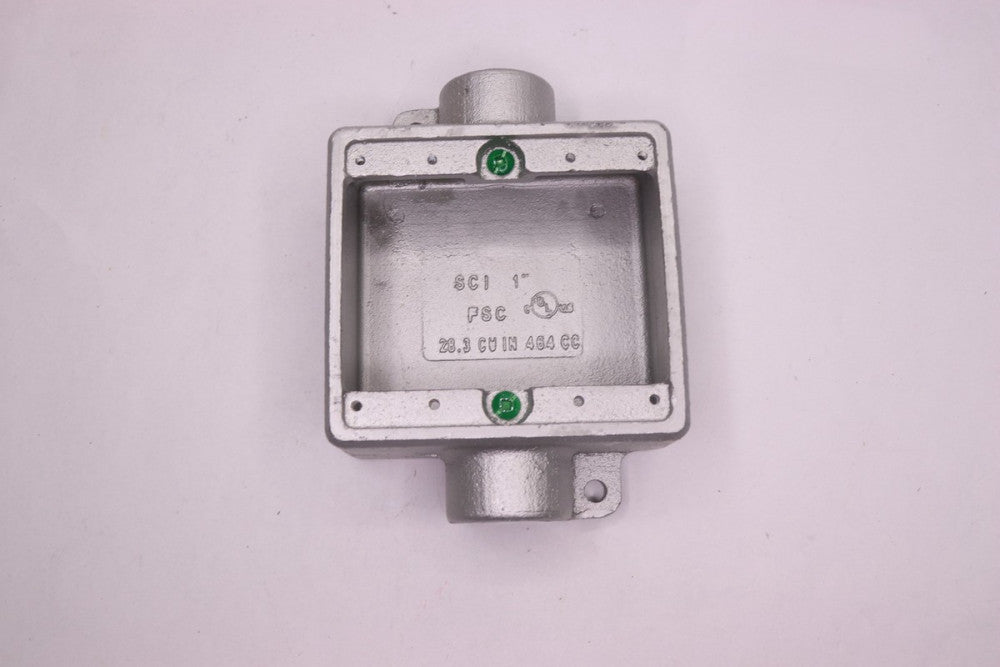 Type FSC Heavy Duty Shallow Device Box 2-Gang 1" FSC2100 