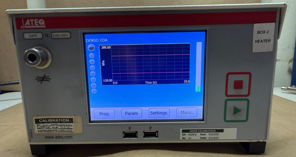 ATEQ COMPACT LEAK DETECTOR GRAFX 2000kPa DECAY E305
