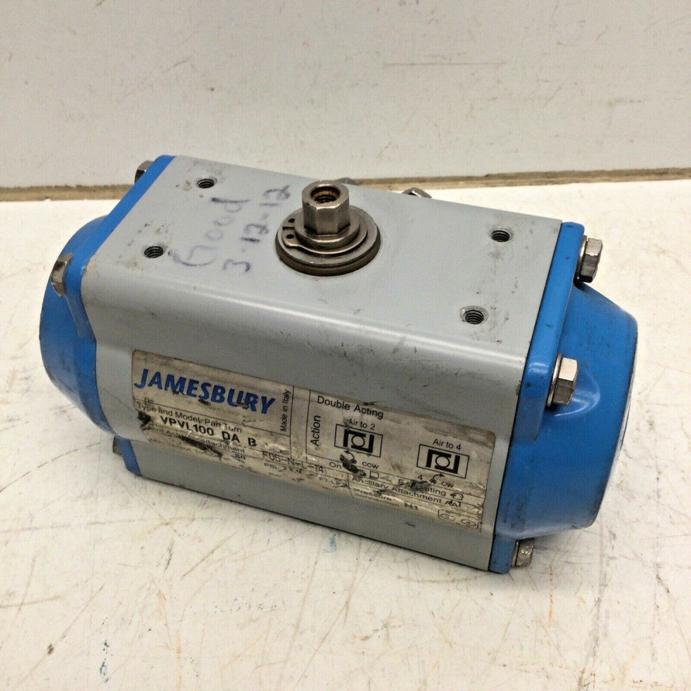 JAMESBURY VPVL100DAB PNEUMATIC VALVE ACTUATOR