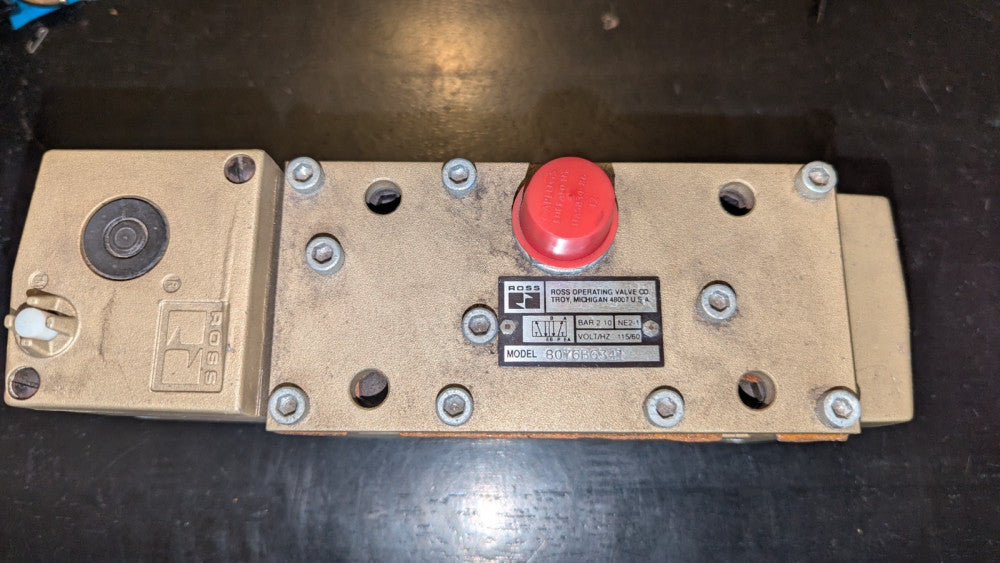 Ross Solenoid Valve 8076B6341 115VAC NOS