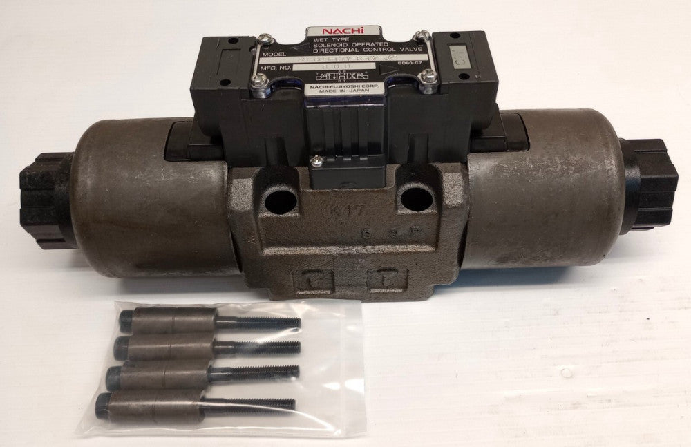 Nachi SS-G03-C7Y-R-D2-J21 Solenoid Directional Control Valve SSG03C7YRD2J21