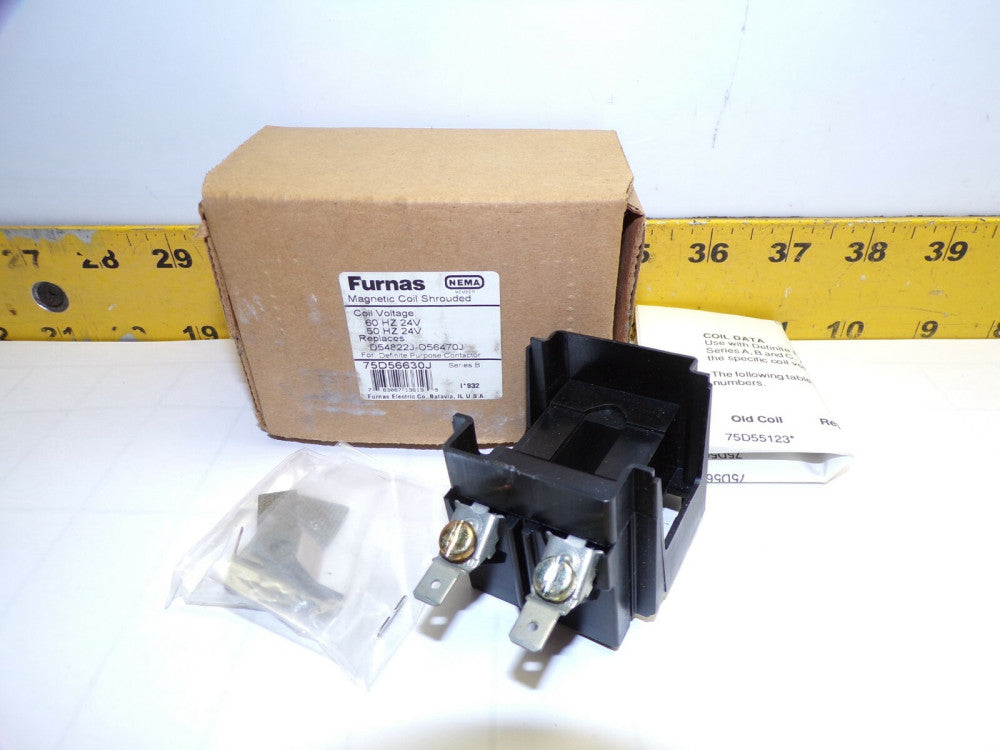 NEW FURNAS REPLACEMENT MAGNETIC COIL 24 VAC  75D56630J