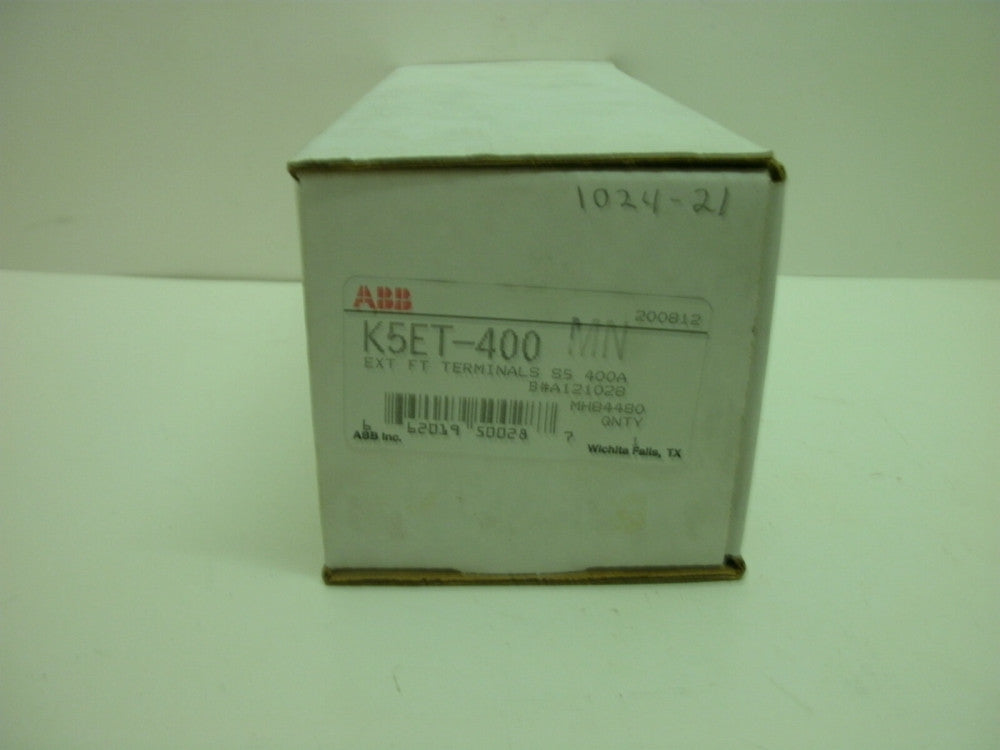 ABB K5ET-400 EXT FT TERMINALS S5 SERIES 400A NEW IN BOX