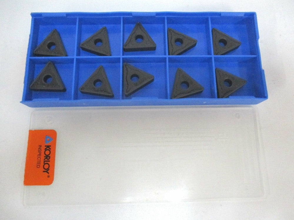 Korloy TNMG220412-GR NC3120 Grade Carbide Turning Insert - Pack of 10
