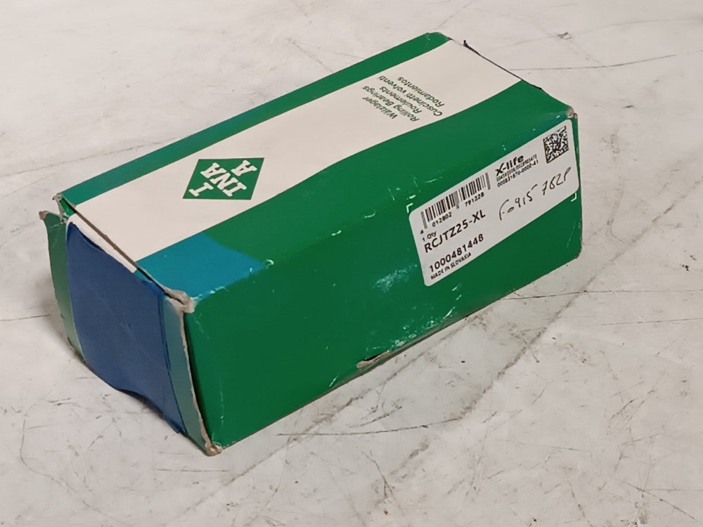 INA RCJTZ25-XL 2-bolt oval flange unit bearing, 25mm, eccentric collar, X-life
