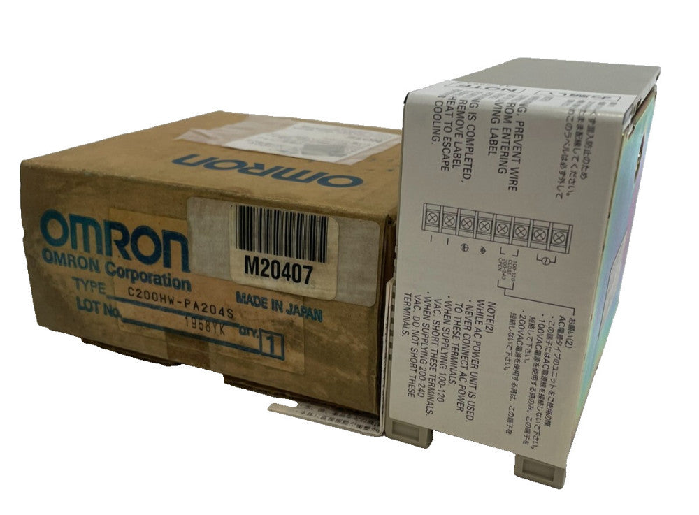 NEW OMRON C200HW-PA204S POWER SUPPLY MODULE C200HWPA204S