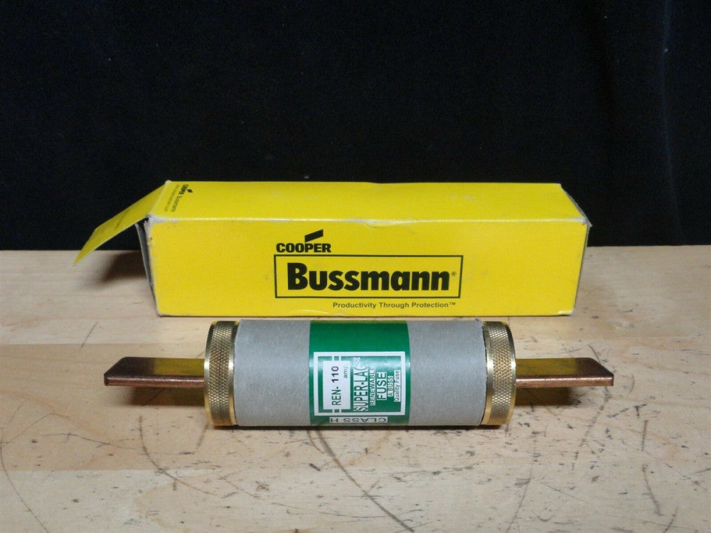 BUSSMANN - SUPER-LAG - RENEWABLE FUSES - P/N: REN-110 - NEW IN BOX