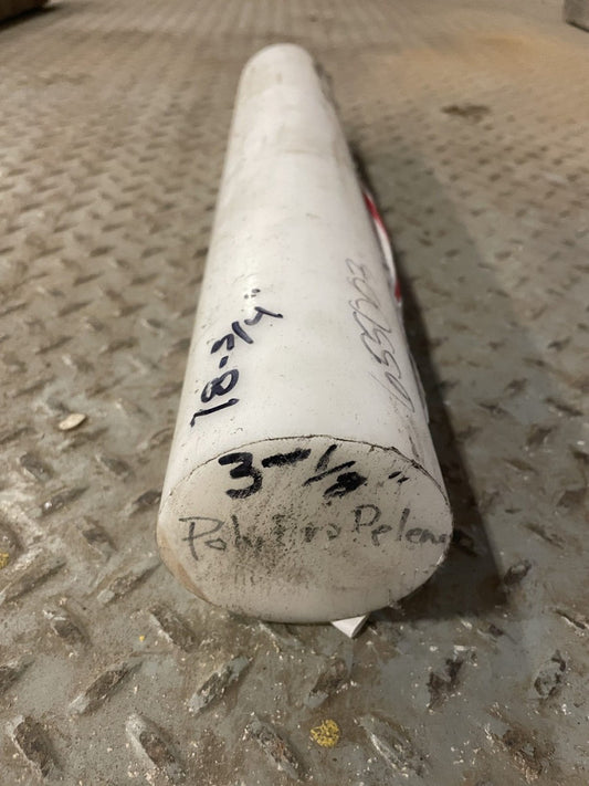 3” (3-1/8”) x 18-3/4” Polypropylene Round Bar/Rod Stock