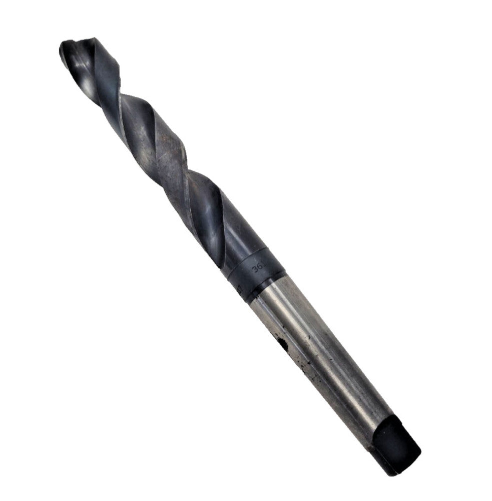 UTD, #3 MORSE 2 SPIRAL FLUTE 1.007" DRILL BIT 361, COOLANT THROUGH, OAL 11"