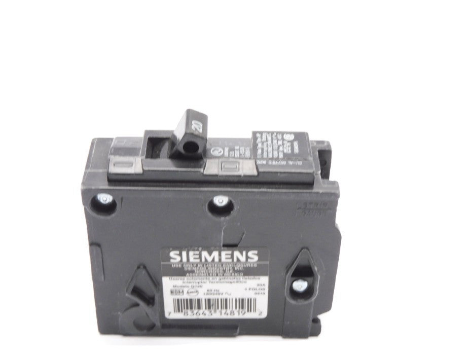 SIEMENS Q120 120/240V 20A NSNP